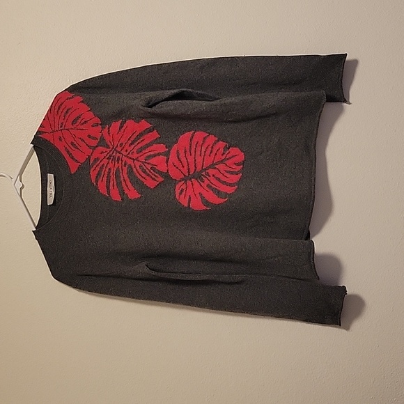 Valentino Leaf Intrasia Cashmere Sweater - Picture 7 of 15